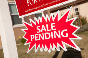 Homes are starting to be sold faster as the market heats up.