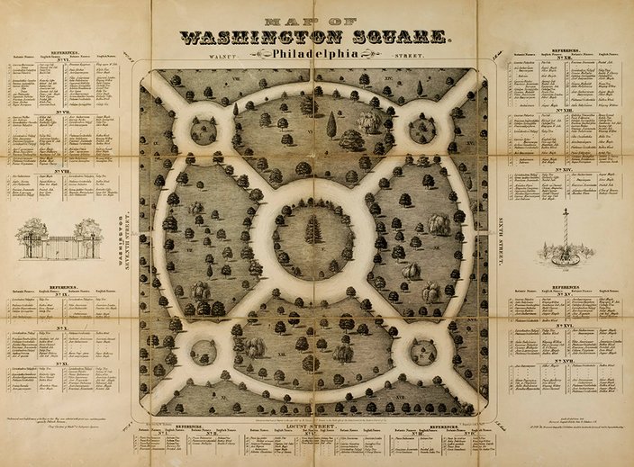 washington square west, original map