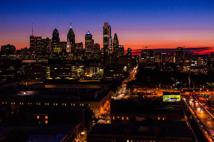 philly skyline