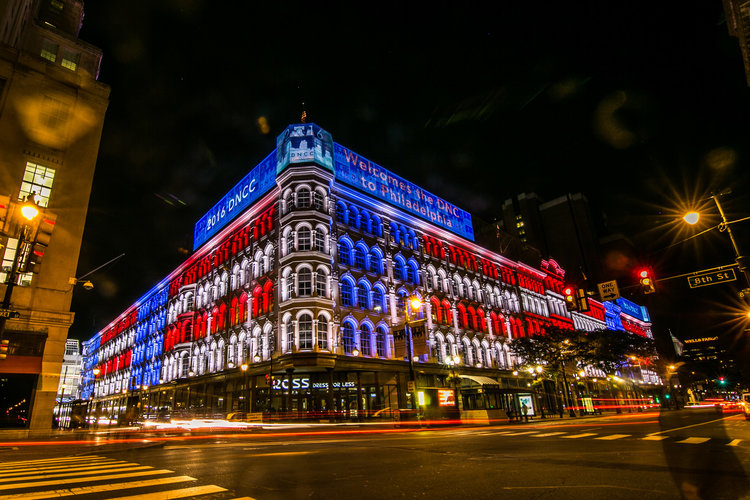 philly at night